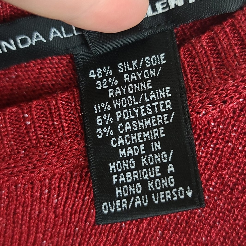 3/$50 Wool Silk Cashmere Tank - Picture 5 of 6